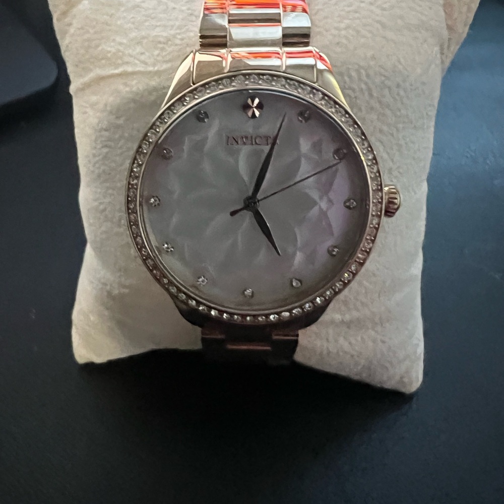 Invicta Women's Silver and Gold Watch